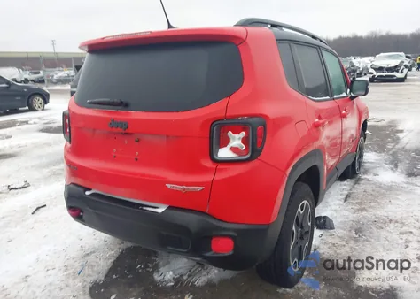 2017 Jeep Renegade Trailhawk 4X4 z USA, uszkodzony, nr VIN ZACCJBCBXHPE98765